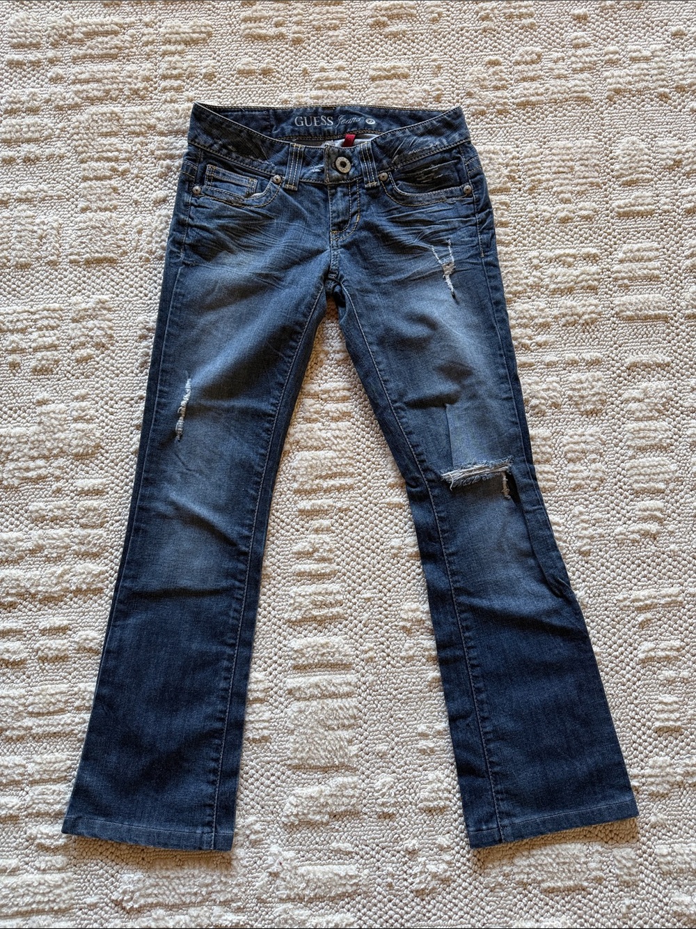 GUESS Women's Distressed Jeans